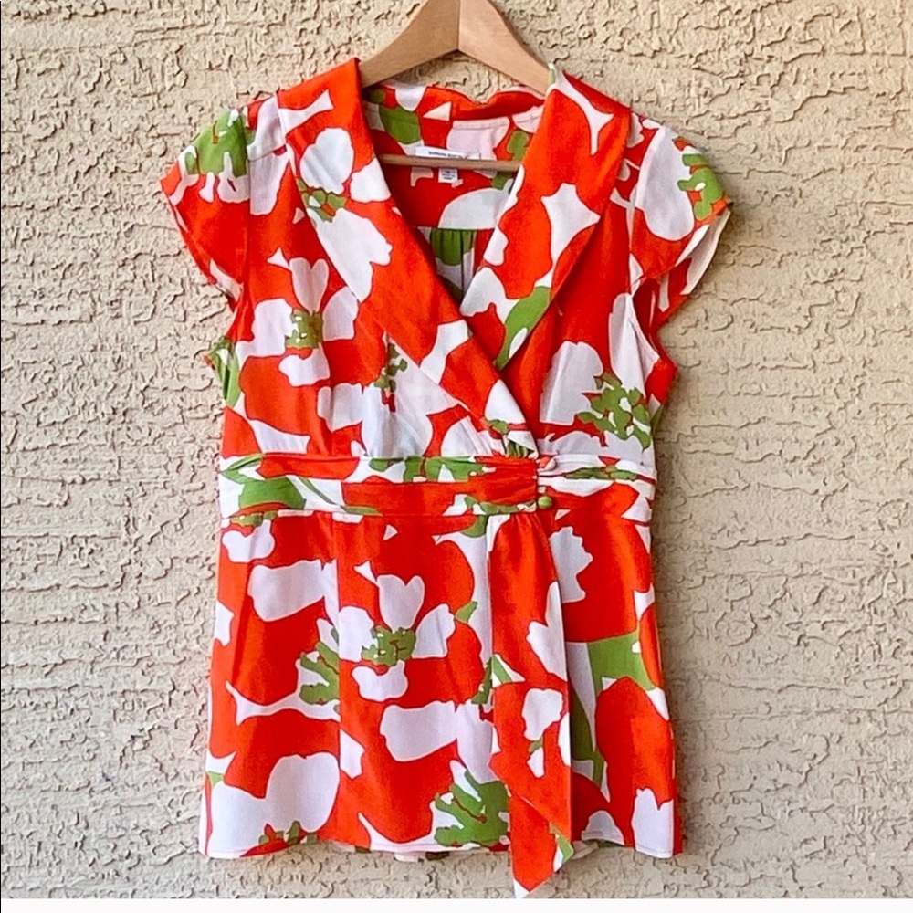 2/$10 Banana Republic | Floral Blouse